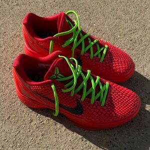 Nike Red and Green Sneakers